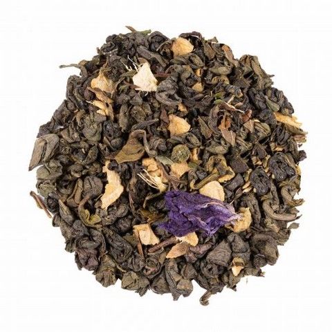 Thé Vert Mélanges épicés: Gingembre - menthe BIO