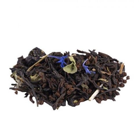 Thé Noir Mélanges de Baies: Myrtille glacée ORGANIC