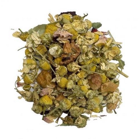Tisanes Mélanges aux plantes et herbes aromatiques: Fraise-Camomille BIO