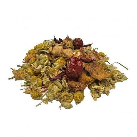 Tisanes Mélanges aux plantes et herbes aromatiques: Fraise-Camomille ORGANIC