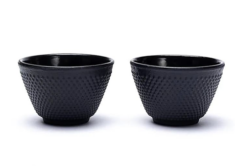 Set de 2 tasses à thé émaillées de style japonais