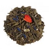 Thé Vert Mélanges de Baies: Fraise - Menthe BIO