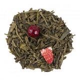 Thé Vert Mélanges de Baies: Fraise - Canneberge BIO