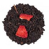 Thé Noir Mélanges de Baies: Crème à la fraise BIO